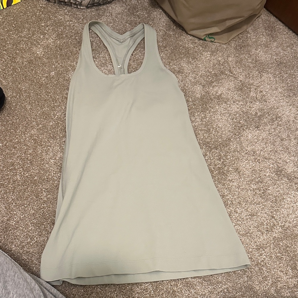 lululemon athletica Sage Green Racerback Tank